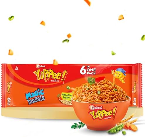 Sunfeast Yippee Noodles, Magic Masala, 360 g