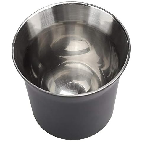 Taza de café espresso de doble capa con aislamiento térmico de acero inoxidable 304 Cover