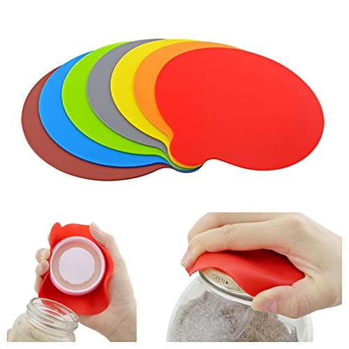 7 Pcs Jar Opener Gripper Pad?Suitable for Jar Opener for Weak Hands,Rubber Grippers For Opening Jars,Jar Opener for Seniors With Arthritis