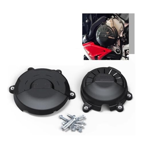 Protector cárter motor Streetfighter V4 elegante cubierta anticaída de aluminio 2