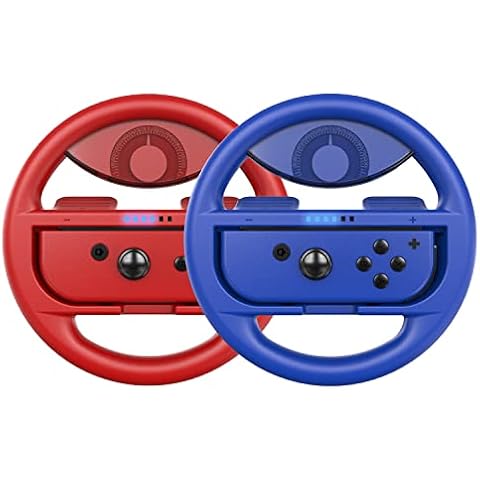 COODIO Volante Switch, Volante de Carreras Joy-Con Cover