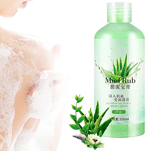Mud Rub Ginbi - Exfoliating Mud Rub Ginbi, Rubbing Mud For Skin, Mud Rub Ginbi Body, Rubbing Mud Cream Gel, Mud Scrub Cream Mud Rub (Aloe Vera) #TOP7