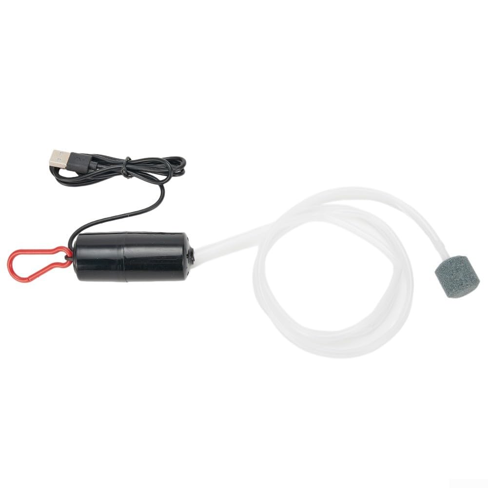 Aquarium luchtpomp met dubbele uitgang op usb Aquarium luchtpomp met dubbele uitgang op usb