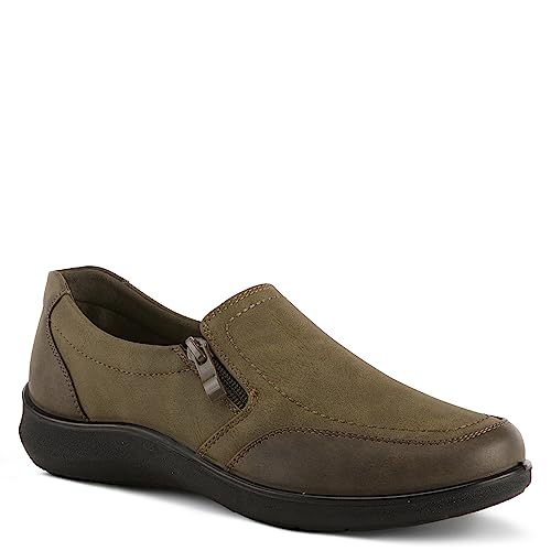 Image of Flexus Women's Rockland Loafer Olive Multi EU 39 / US 8.5