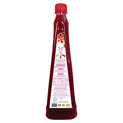 Image of HB+ Prickly Pear Fruit Juice for Healthy Pregnancy & Chemotherapy, No Added Sugar, Sweetened with Stevia, Red, (Pack of 4)