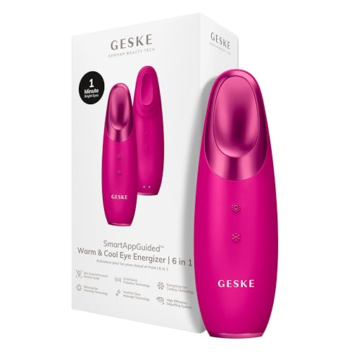 GESKE Warm & Cool Eye Energizer | 6-in-1 Augenmassagegerät
