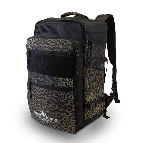 Bunkerkings Supreme Rucksack / Gear Bag, Unisex-Erwachsene, Supreme Gear Bag, leopard, Large Cover