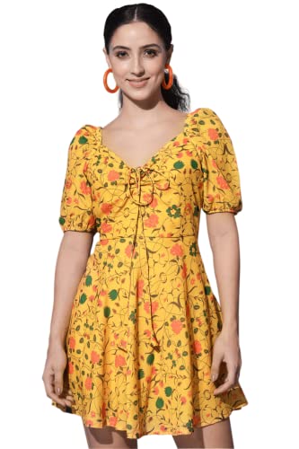 Image of SHOPPING QUEEN Women's Viscose Skater Dress