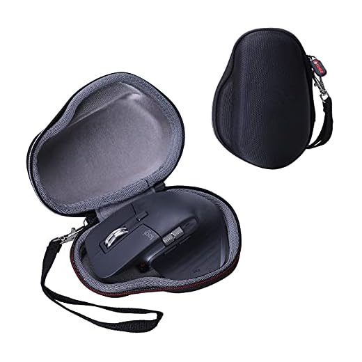XANAD Étui de Rigide Portable Housse pour Logitech MX Master 3 Advanced Souris sans Fil , Logitech MX Master 2S Souris sans Fil