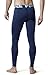 TSLA Men's Athletic Compression Pants, Thermal Wintergear Running Tights, Sports Leggings, Zero Cold Pants Midnight Navy, Medium