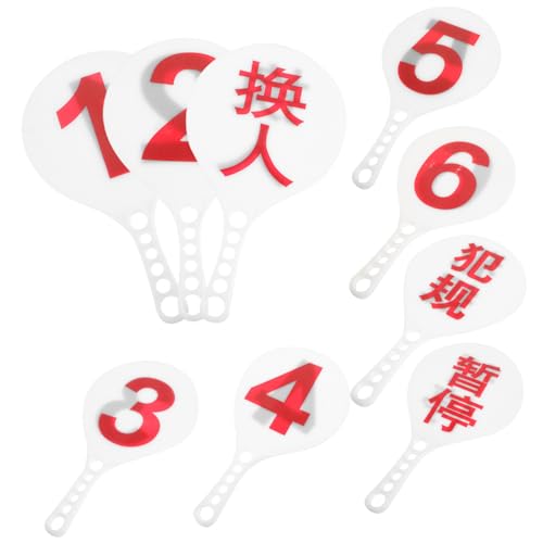 HANABASS Multi-Function Referee Boards Abs Material Match Accessory Kit Basketball Referee Cards for Umpire