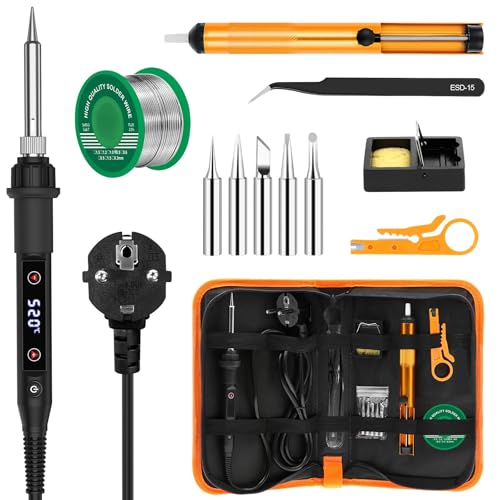 Beizkna Soldeerboutset, 80 W, lcd-display, instelbare temperatuur