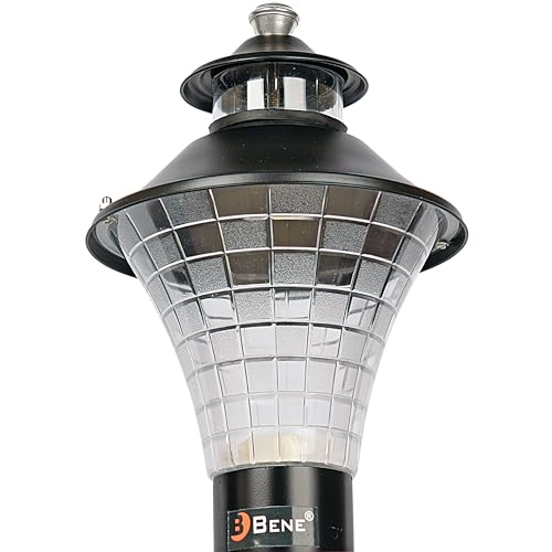 Image of BENE Geruit Outdoor Lamp with Base Stand (Black, 18 Cms, Pack of 4 Pcs)