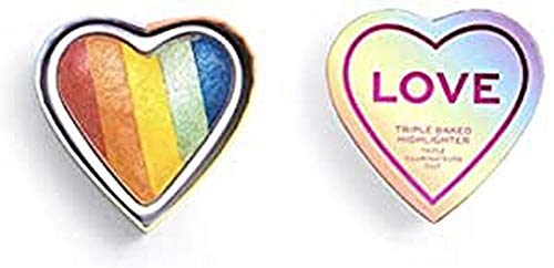 I Heart Revolution Love Triple baked highlighter