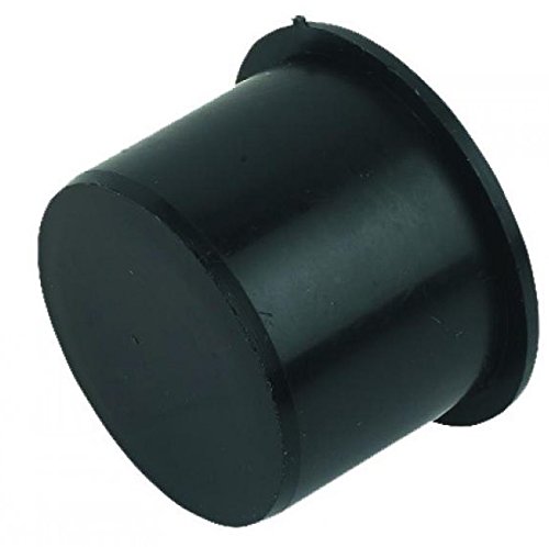 FLOPLAST 32mm Black Pushfit Waste Pipe Plug - Bag of 5