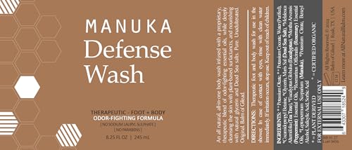 Manuka Defense - Deep Cleanse Odor-Fighting Wash