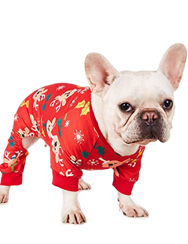 Camisa Navideña para Perro Reindeer 100% Algodón S miniatura 2