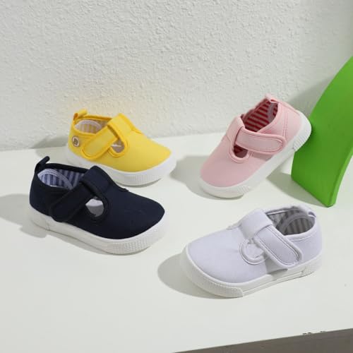 Girls Sneakers for Children - Casual Soft-Soled Sports Shoes for Baby Walking - Korean Style Canvas Shoes for4
