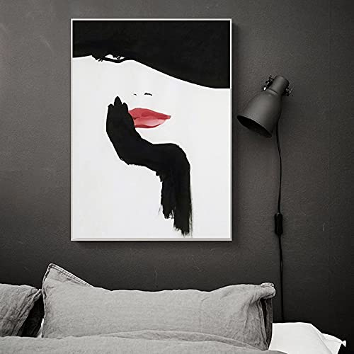 Art mural nordique abstrait retro minimaliste impression toile salon