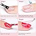 DRMODE Liquid Latex for Nails, Nail Latex Tape Peel Off Fast Drying Nail Polish Barrier, Nail Cuticle Guard Protector for Fingers Nail Stamping with Tweezers for Nail Art
