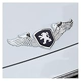 Größe: 22x7cm FSLLOVE Auto Außenkabine Emblem Abzeichen Aufkleber Fit für Peugeot 3008 4008 5008 508 408 406 407 507 301 307 308 206 208 Zubehör (Color Name : B)