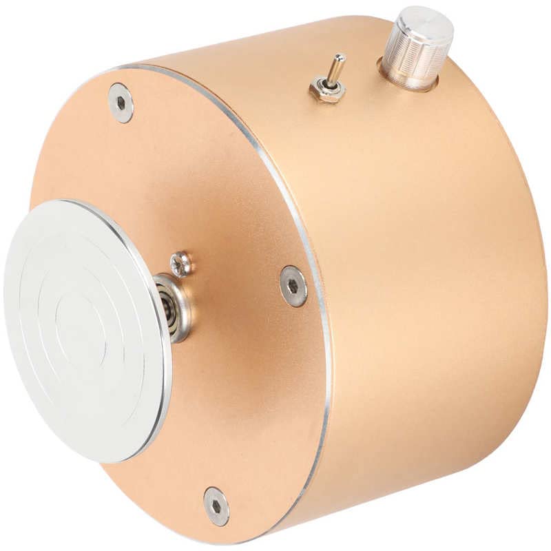 Rueda de alfarería Rueda de alfarería de 65 mm, mini rueda eléctrica de cerámica para formar cerámica, máquina para hacer arcilla, arte, manualidades, herramientas de bricolaje que gira suavemente con
