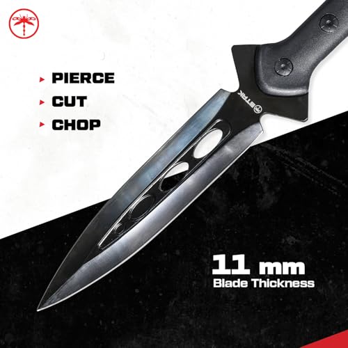 image for Sheffield STAK 11803 Survival Spear, Gifts for Men, 44