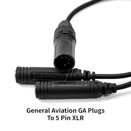 Adaptador AIRVOICE GA Plugs a conector XLR 5 pines negro miniatura 3