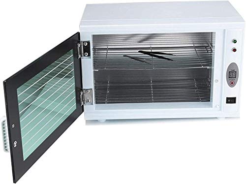 8L UV Ligero Esterilizador Gabinete con Minutero Y LED Monitor Desinfección Caja Manicura Uñas Herramienta Facial Piel Belleza Salón Equipo