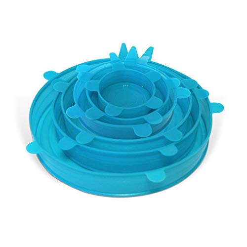 Durandal Couvercles hermétiques et extensibles en silicone Silic'o Fresh