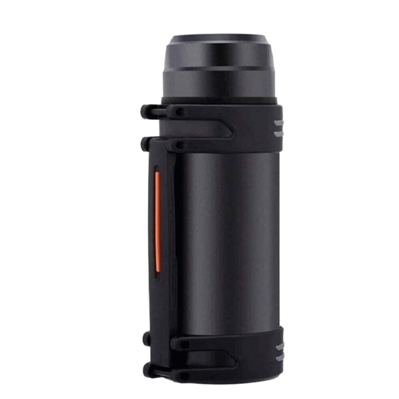 Borracce Sportive, Tazza Da Viaggio Thermos Tazza Da Caffè Thermos Da Campeggio Sottovuoto Con Coperchio Thermos In Acciaio Inossidabile Borraccia Termiche Sportiva(Black)