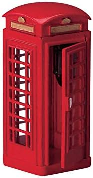 Lemax Christmas Village Accessory: Telephone Booth, Metal
