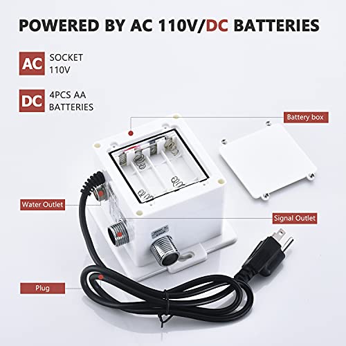 Yodel Faucet Brushed Nickel Touchless Bathroom Sink Faucet With Temperature Control Mixing Valve Commercial Automatic Motion Sensor Hot Cold Mixer Solid Brass Faucet #TOP3