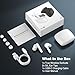 Wireless Earbuds for iPhone 17/16/16e/15 Pro Max Galaxy, Bluetooth 5.3 Ear Buds True Wireless Headphones Noise Canceling in Ear Earphones,Sweat Resistant,HD Mic,Deep Bass for S24/S23/S22, Pixel 9 8 7