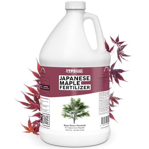 Japanese Maple Fertilizer – Liquid Plant Food for Vibrant Color, Stronger Roots & Healthy New Growth, 1 Gallon
