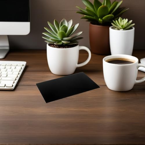 Placas de aluminio negro para grabado láser idóneas en la construcción 6