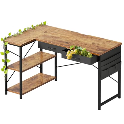 Maihail L字デスク 幅120cm