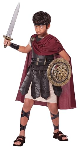California Costumes Boys Spartan Warrior Child Costume Black/Burgundy