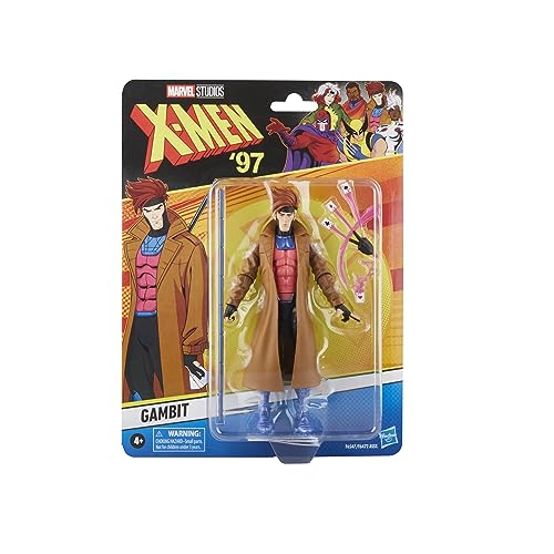 Figura Marvel Legends Series X-men - 15 cm - Gambit - F6547 - Hasbro