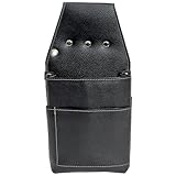 Ledershop24 XXL Profi Kellner Holster Halfter Tasche Kellnerholster Schwarz Leder Kellnertasche
