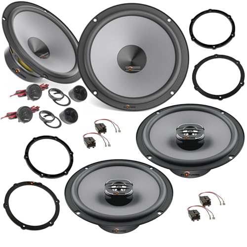 COMPATIBILITA': kit Altoparlanti Hertz anteriore e posteriore con adattatori by EvoTuning per Peugeot 208 dal 2012 al 2025. Con un diametro standard DIN e una profondità di montaggio contenuta, il sistema è studiato per adattarsi facilmente a spazi del veicolo. Il design compatto e il cestello conforme allo standard DIN facilitano l'installazione.