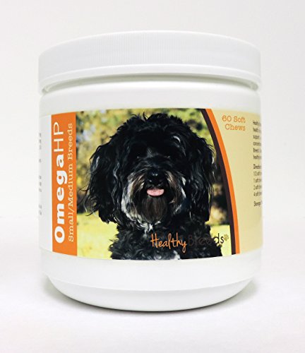 Image of Healthy Breeds Maltipoo Omega HP Fatty Acid Skin and Coat Support Soft Chews 60 Count