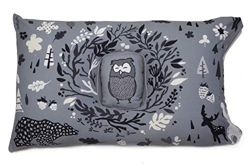 PillowHomiez (Moon) Patented Children's Sleeping Pillow Created by Doctors