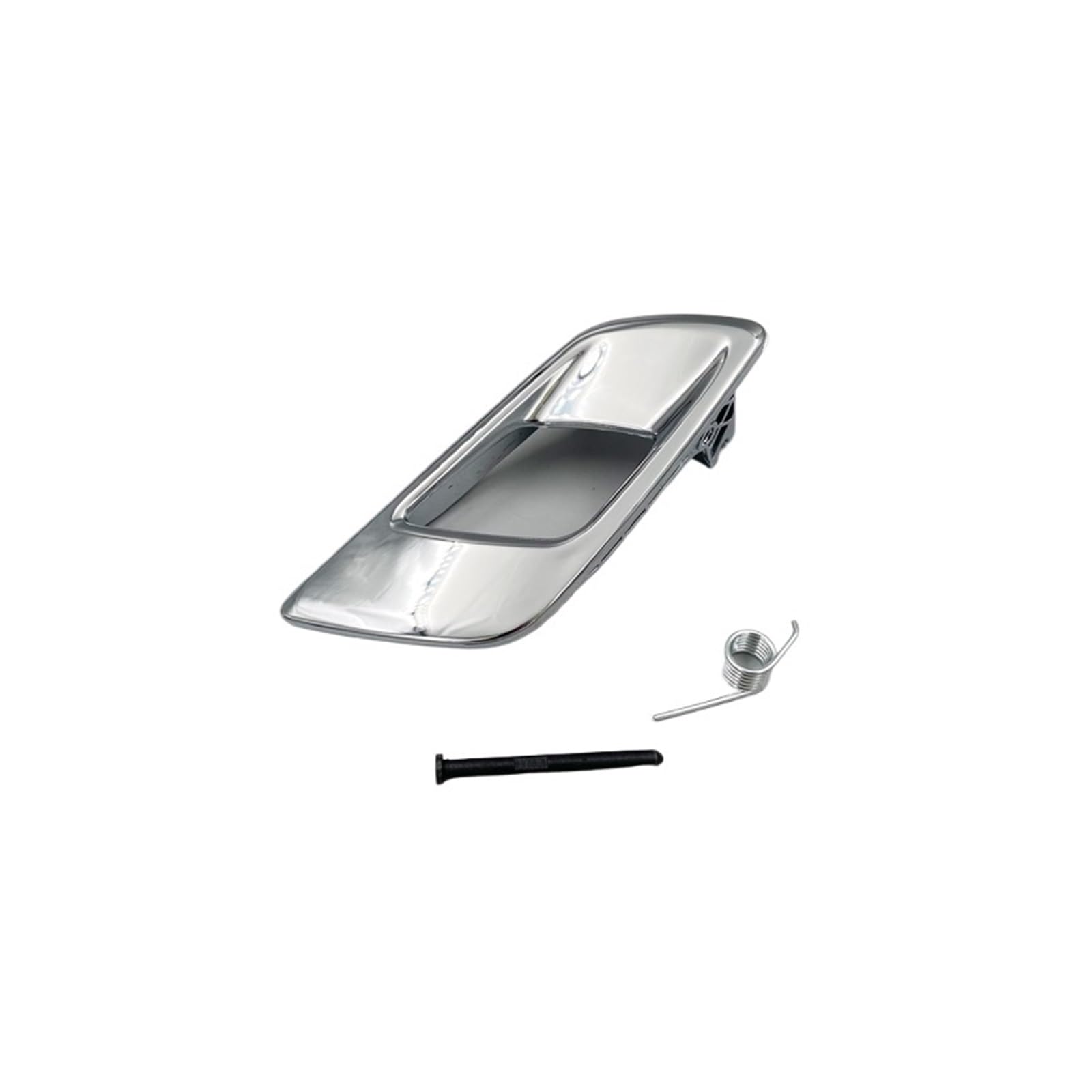 Nhsijpo Chrome R Automotive Interior Door Handle For Pickup For Ranger 2012-2019 Door Inner Handle Chrome And Silver(Chrome R)