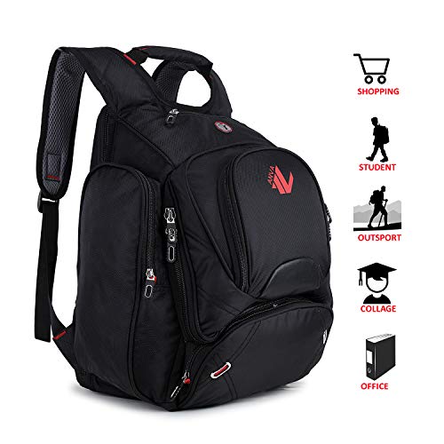Image of Anva 35 Ltrs Backpack Laptop Bag Black BP01