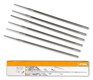Stihl Rundfeile Bit für Sägeketten 4,0mm 1/4" und 3/8" P 1,3mm rund 6 Stück, 56057724006