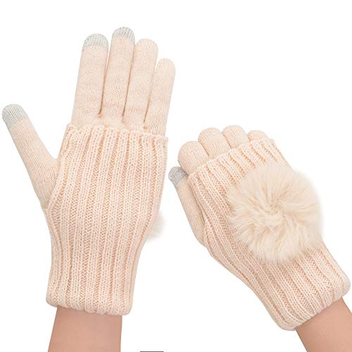 Gants d'Hiver Femme | Gant Écran Tactile | Gant Hiver Chaud Sport | Gants Extérieur Gants de Sport Running Cover