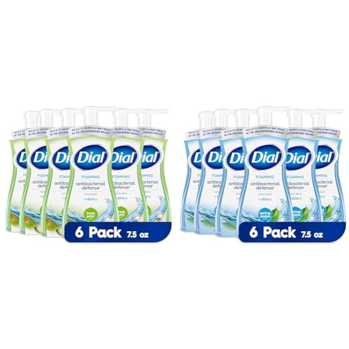 Dial Antibacterial Foaming Hand Wash Fresh Pear and Spring Water, 7.5 fl oz (Pack of 6) image 2