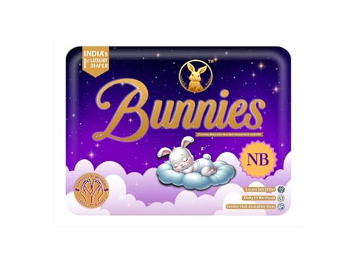 Image of NB New Born Baby Taped Style Diaper Pants | Premium Affordable Diapers for Baby | 0 Size XS Newborn Baby Diapers ideal for 0-5kg | 25 Count with Leakage Guard & 12 Hours Absorption
