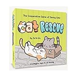 Chronicle Books Cat Rescue: The Cooperative Game of Saving Cats (Fun Family Card Game for Cat Lovers, Quick & Easy Kitty Color-Matching Game for All Ages), Multicolor